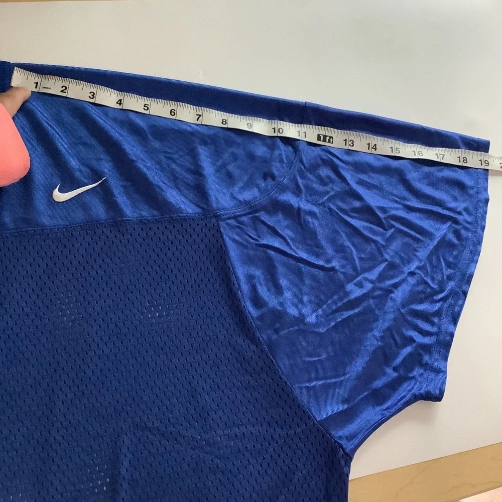 Nike Mens Blue Football Core Practice Jersey Team SZ XXL